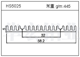 冷拔管鋁型材HS5025