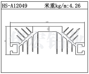 路燈散熱器HS-A12049