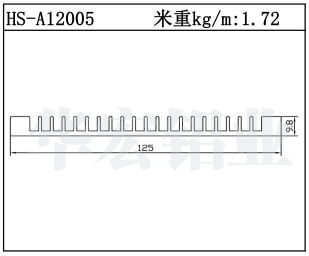 路燈散熱器HS-A12005