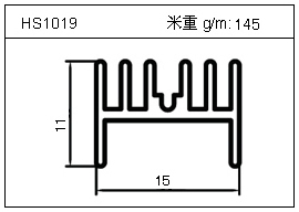 橋架鋁型材HS1019