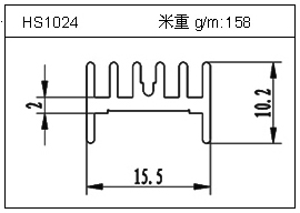 橋架鋁型材HS1024