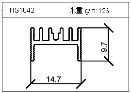 工業(yè)鋁型材HS1042