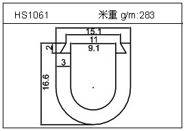 工業(yè)鋁型材HS1061