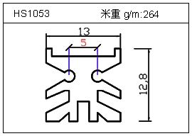 工業(yè)鋁型材HS1053