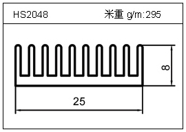 電焊機鋁型材HS2048