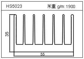 冷拔管鋁型材HS5023