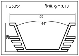 加熱器鋁型材HS5054