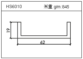 冷凝器鋁型材HS6010