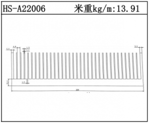 鎮(zhèn)江散熱器HS-A22006