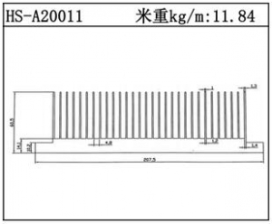 鎮(zhèn)江散熱器HS-A20011