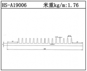 插片散熱器HS-A19006