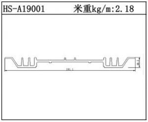 型材散熱器HS-A19001