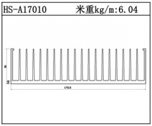 型材散熱器HS-A17010