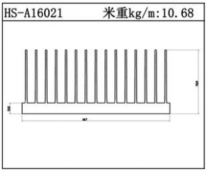 型材散熱器HS-A16021
