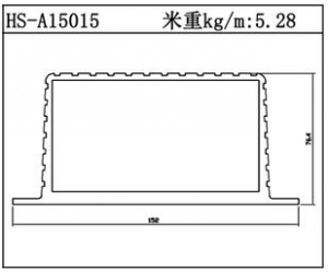 型材散熱器HS-A15015