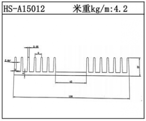 型材散熱器HS-A15012