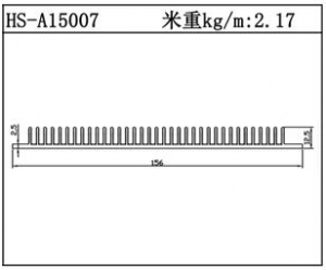 型材散熱器HS-A15007