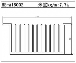 型材散熱器HS-A15002