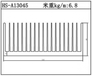 工業(yè)鋁型材HS-A13045