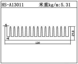 工業(yè)鋁型材HS-A13011