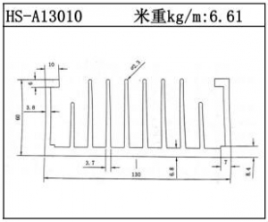 工業(yè)鋁型材HS-A13010