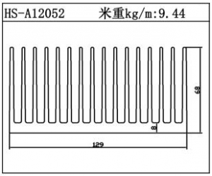 路燈散熱器HS-A12052