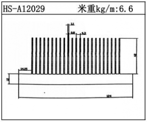 路燈散熱器HS-A12029