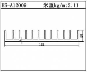 路燈散熱器HS-A12009