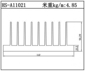 路燈散熱器HS-A11021