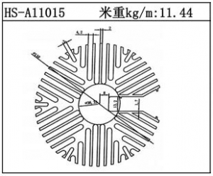 電子散熱器HS-A11015