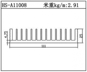 鎮(zhèn)江散熱器HS-A11008