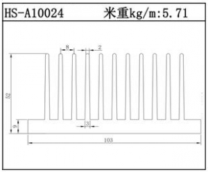 電子散熱器HS-A10024